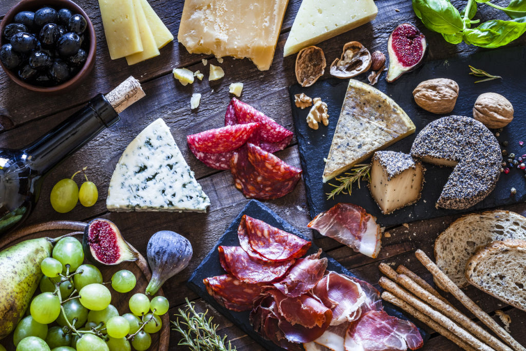 A current trend in party food is the all-impressive grazing table. Photo: iStock