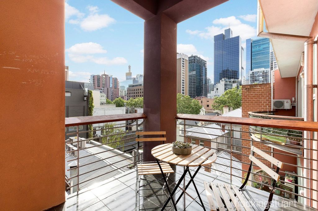 The apartment on Windsor Place boasted city views.