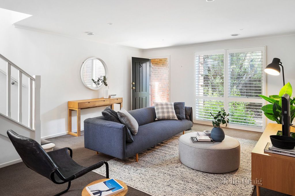 Two single women contested a spacious two-bedroom townhouse at 3/146 Noone Street, Clifton Hill.