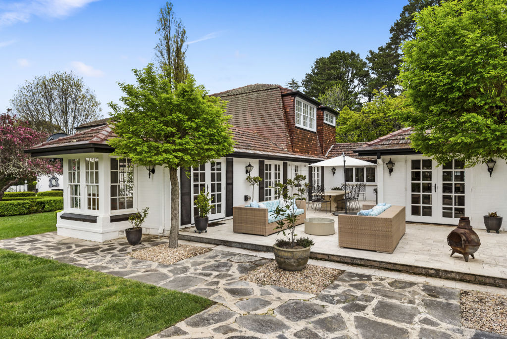 The 1930s home sits on 1.1 hectare of landscaped grounds. Photo: Supplied
