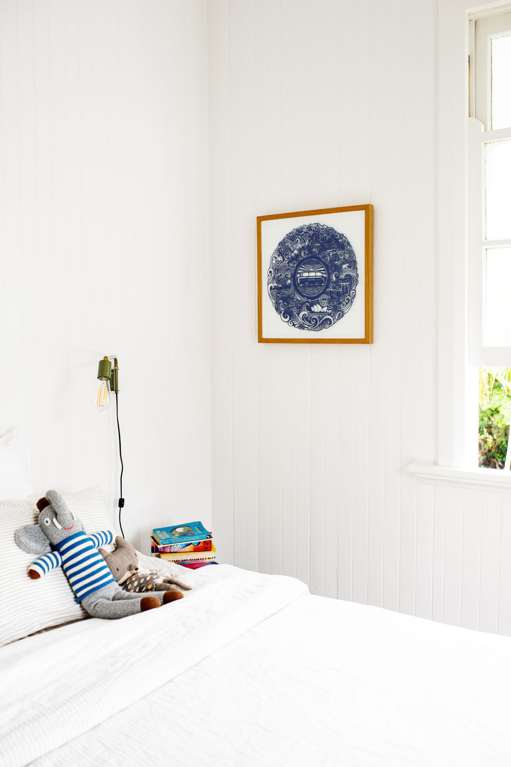 A corner of the boys’ bedroom. Photo: Kara Rosenlund
