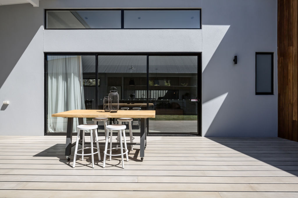 Composite decking is a low-maintenance alternative to timber.