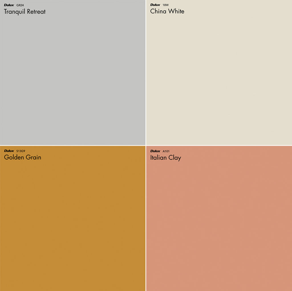 Dulux Suede Colour Chart