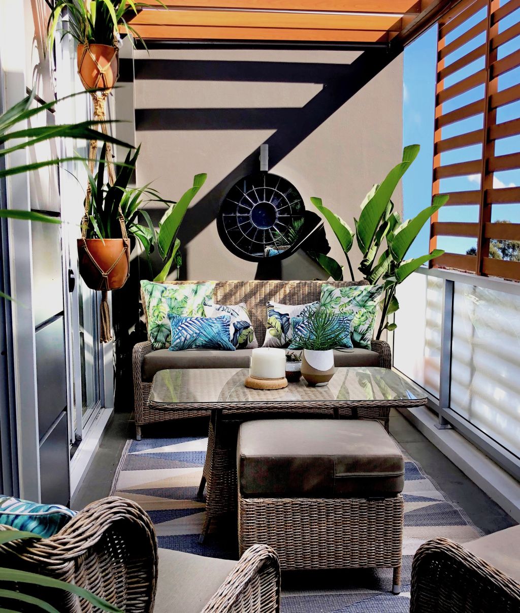 An outdoor room to relax at the end of the day. Photo: Terrace Outdoor Living