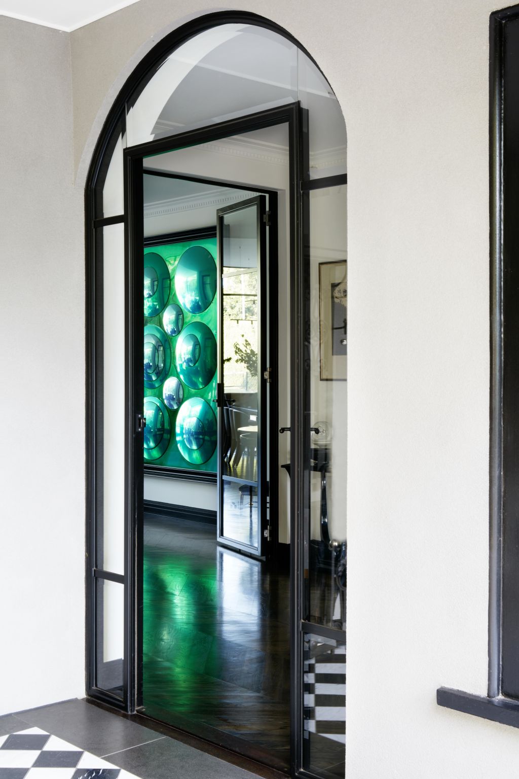 The entry-way into the home. Photo: Elisa Watson