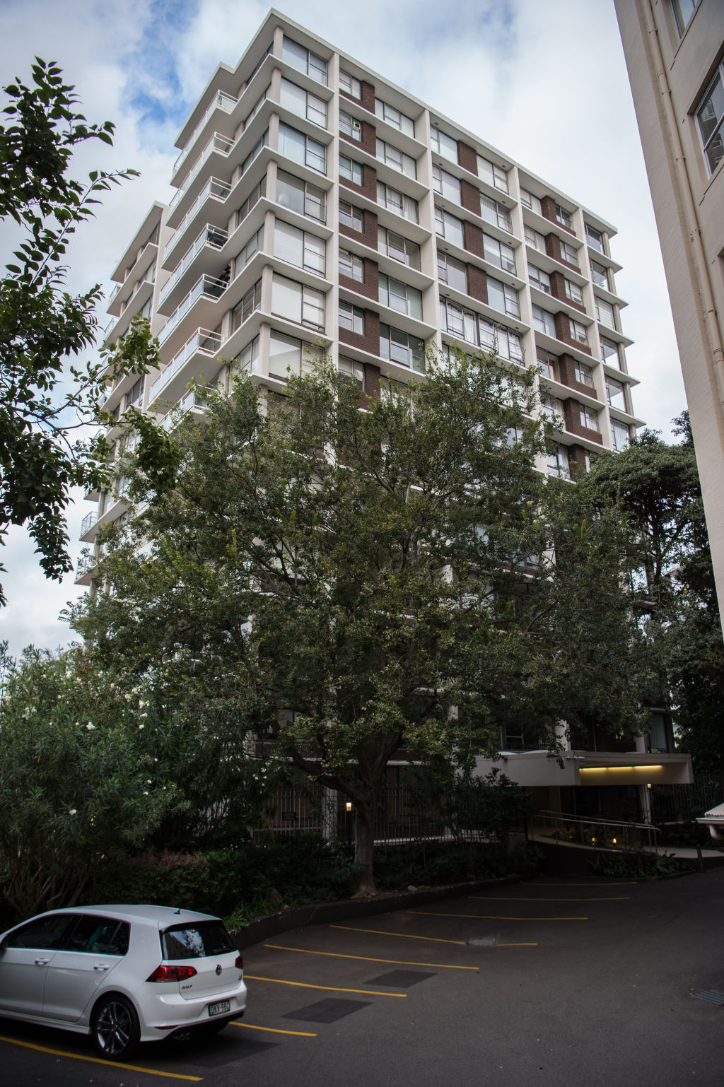 The Elizabeth Bay Gardens apartment tower. Photo: Wolter Peeters