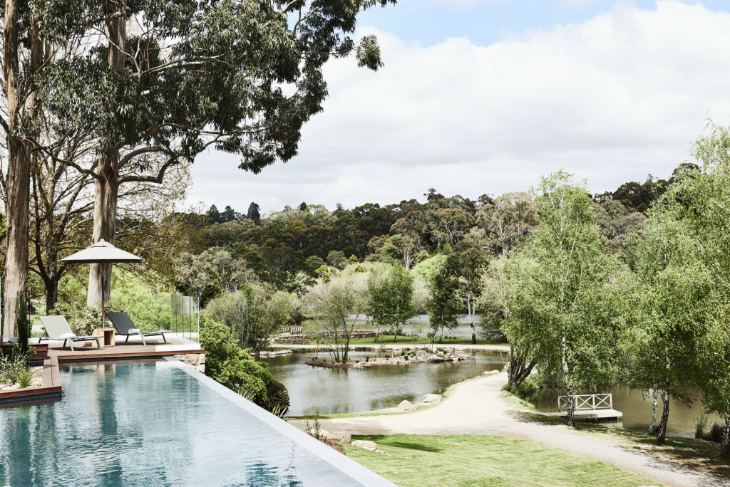 Spots like The Lake House Daylesford are always luring tourists to the region.  Photo: Supplied.