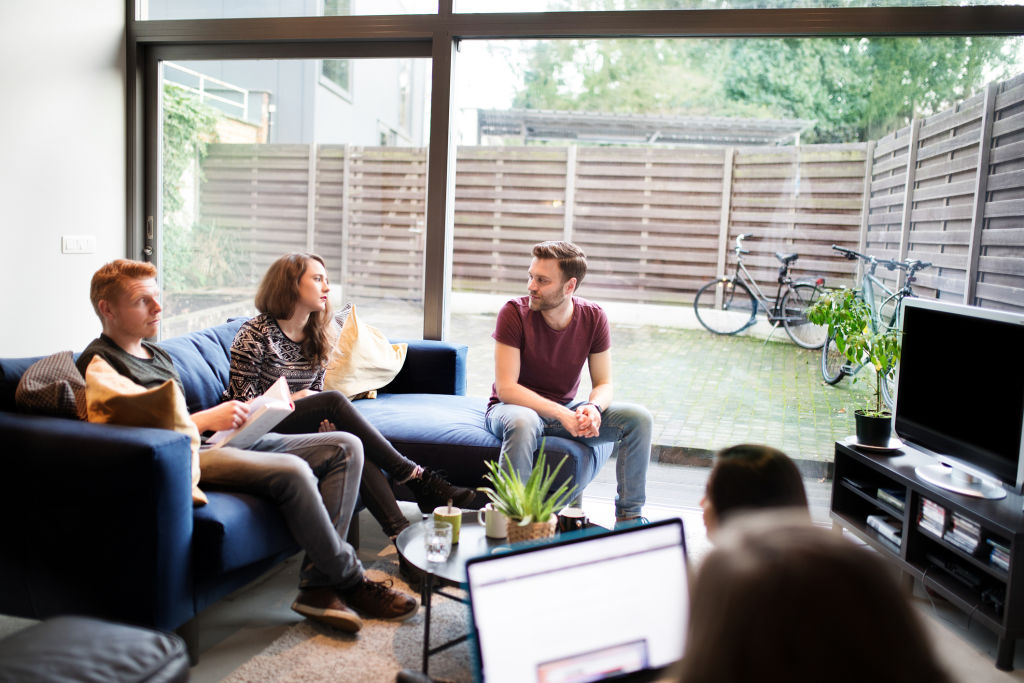 Make sure you’ll get along with the people you’ll be living with. Photo: iStock