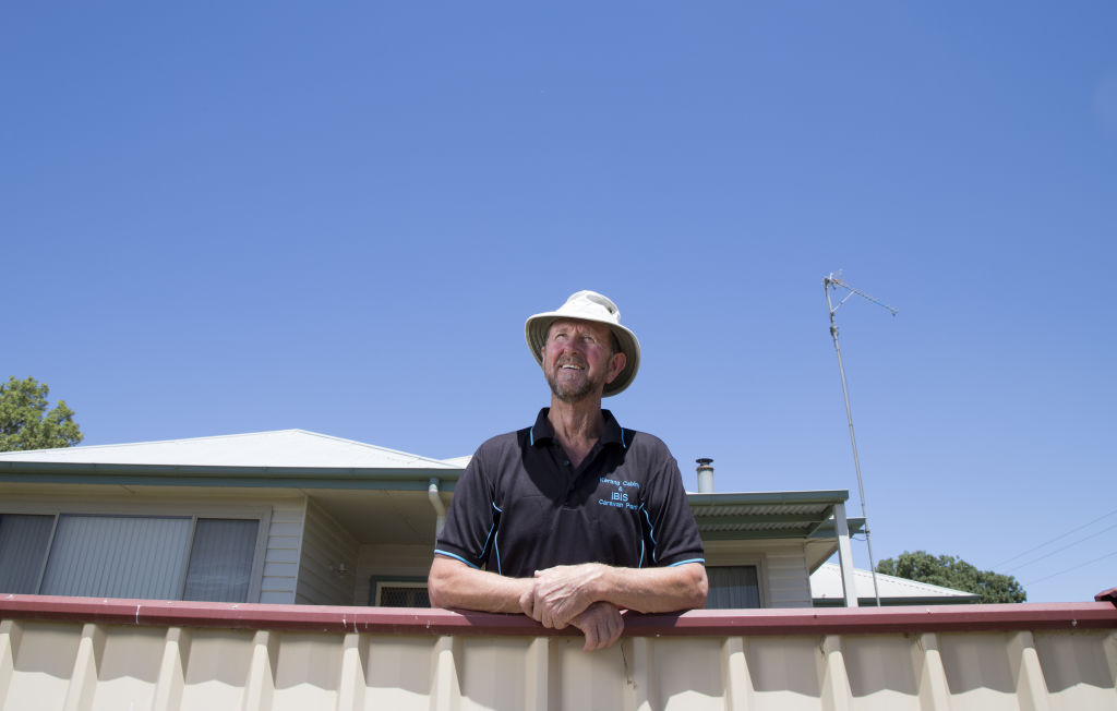 Ross Richards is hopeful for the future. Photo Leigh Henningham