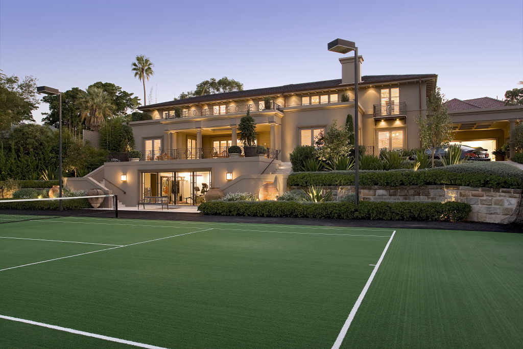Michael Suttor-designed mansion was bought by Tom and Lilly Haikin in 2010 for $23 million.