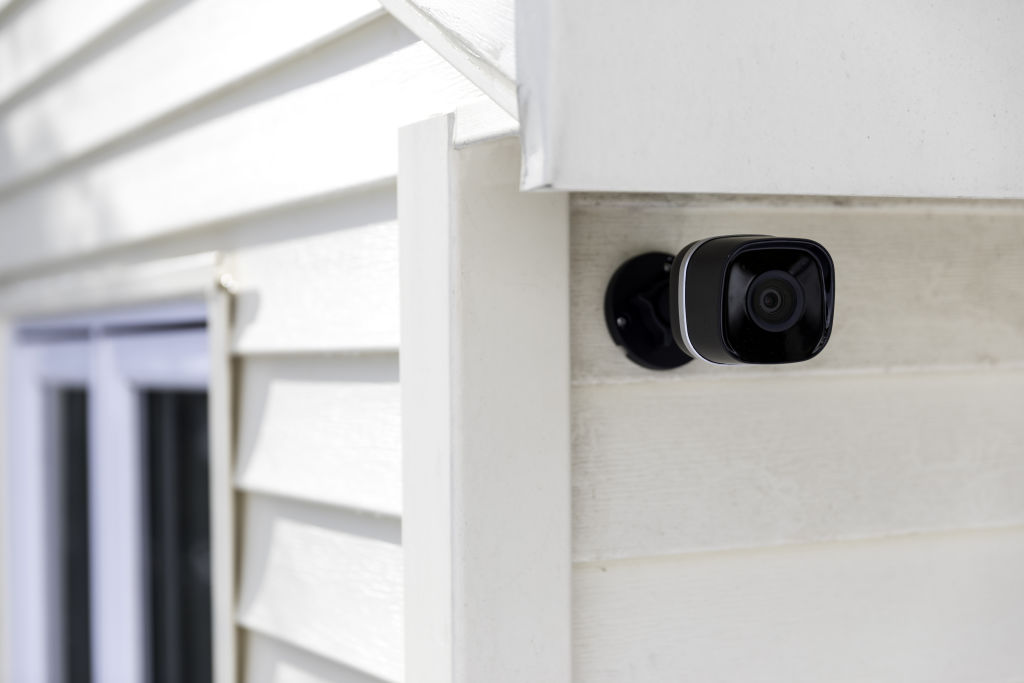 Security cameras installed at home can provide that second pair of eyes over the holidays. Photo: iStock.