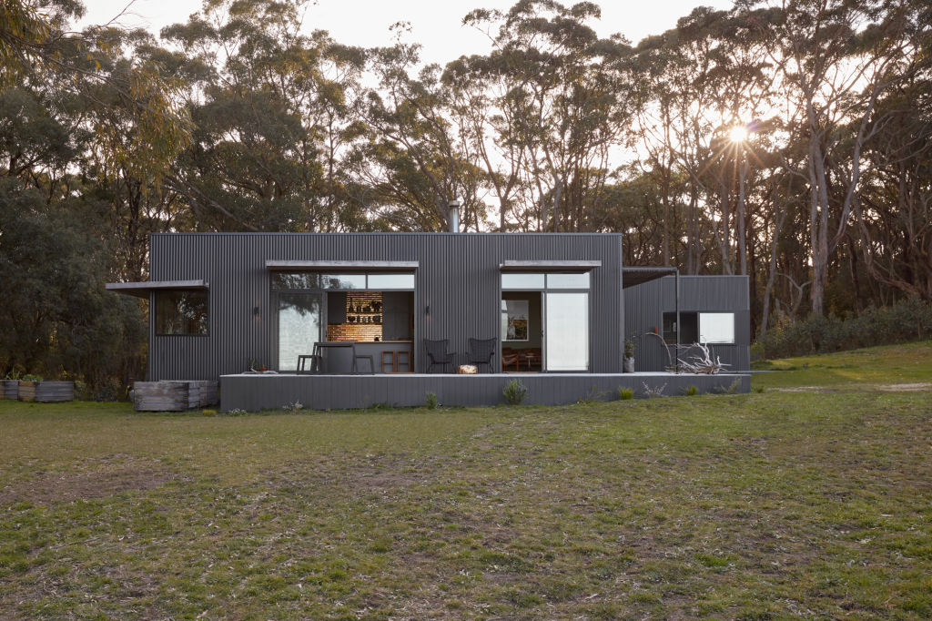 The three-bedroom dwelling from the outside. Photo: Archiblox