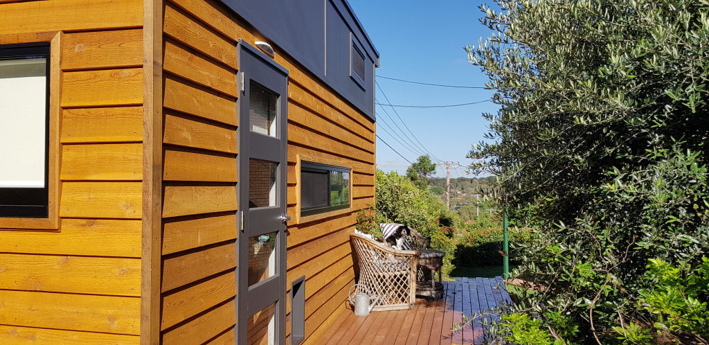 Jessica Conway's tiny home. Photo: Supplied