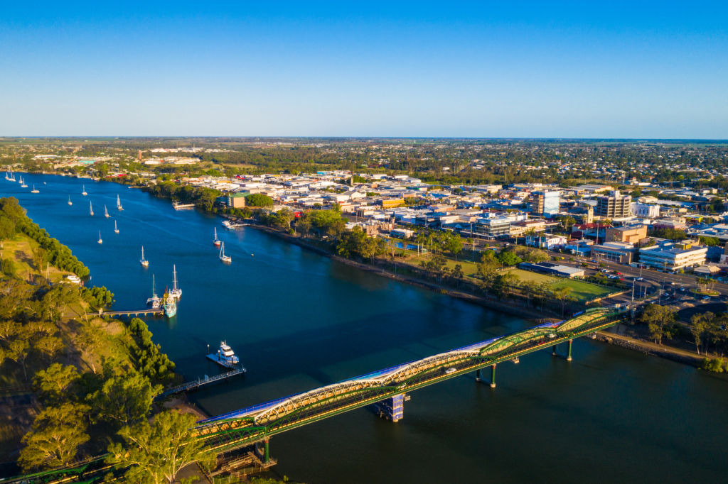 Aerial View of Bundaberg, Queensland. Photo: iStock