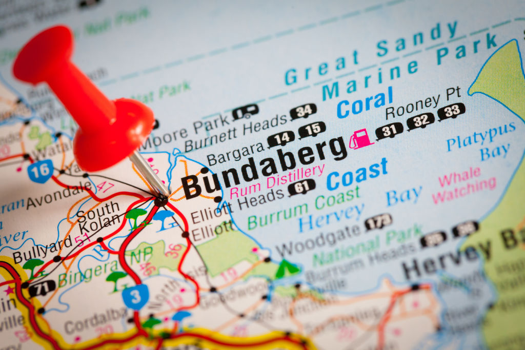Bundaberg, Queensland, is a gateway to the Great Barrier Reef and resort islands. Photo: iStock