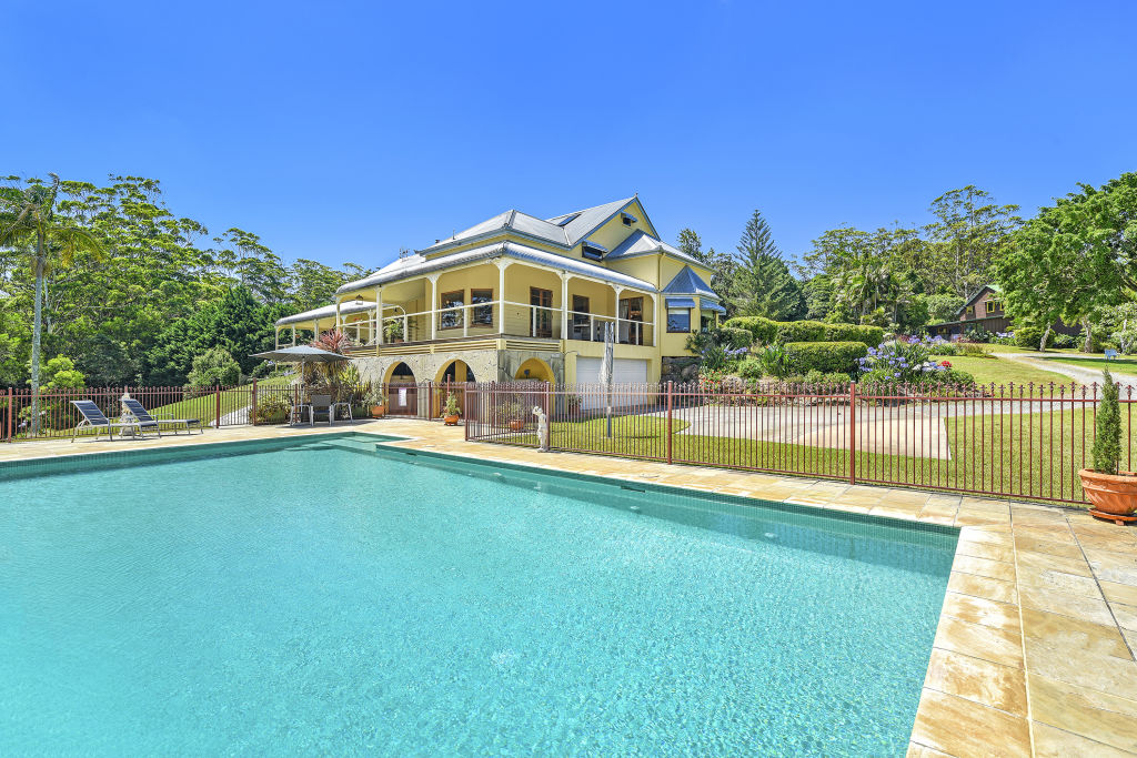 The pool is connected to a generous al fresco entertaining area. Photo: Supplied