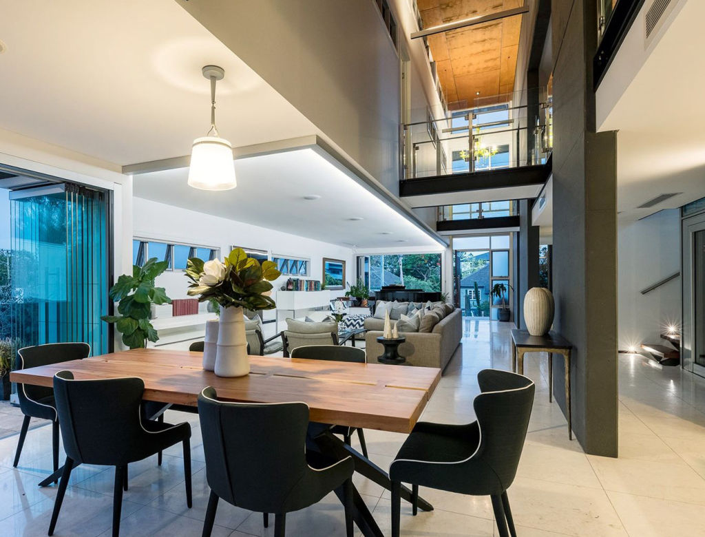 High ceilings elevate your sense of space inside. Photo: Supplied