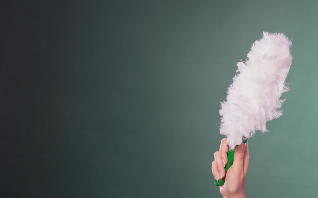 Don’t pick up the feather duster and start whisking around the home.  Photo: iStock