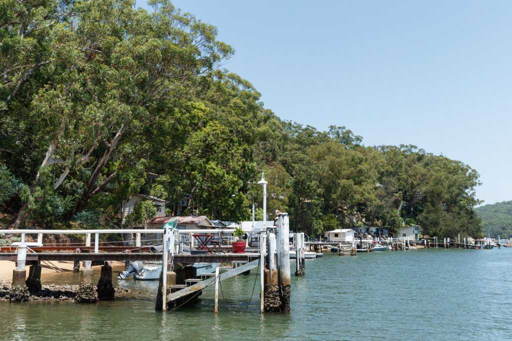 Life in the remote Sydney suburb of Dangar Island