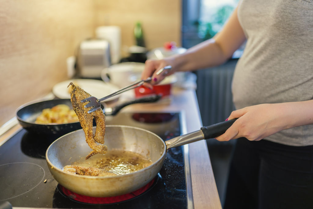 Avoid cooking strong-smelling food in the house before an inspection. Photo: iStock