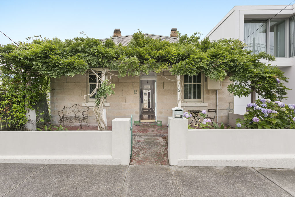 Ticky Fullerton’s Clovelly cottage will go to auction on February 23. Photo: Supplied