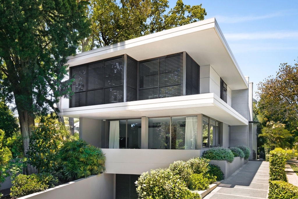 Clark and Marguerite Perkins have put their Bellevue Hill residence on the market. Photo: Supplied