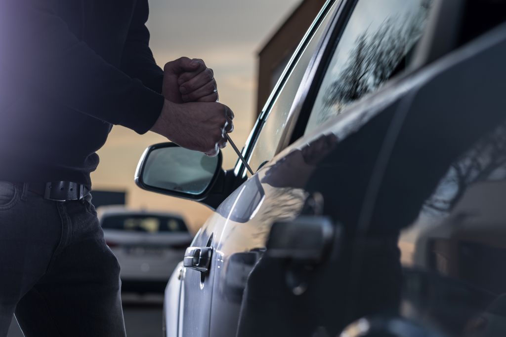 The thieves stole a garage remote from the car. Photo: iStock