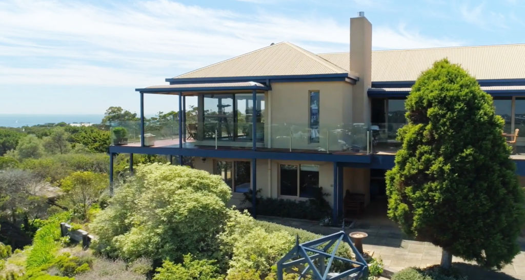 The house sits on a 3764 square metre block. Photo: Supplied