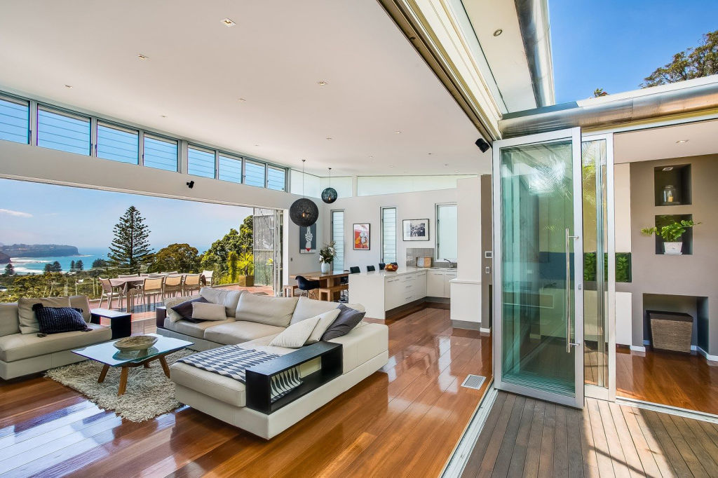 Kristy Carr and her husband Jeremy are seeking $4.5 million for their Newport residence. Photo: Supplied