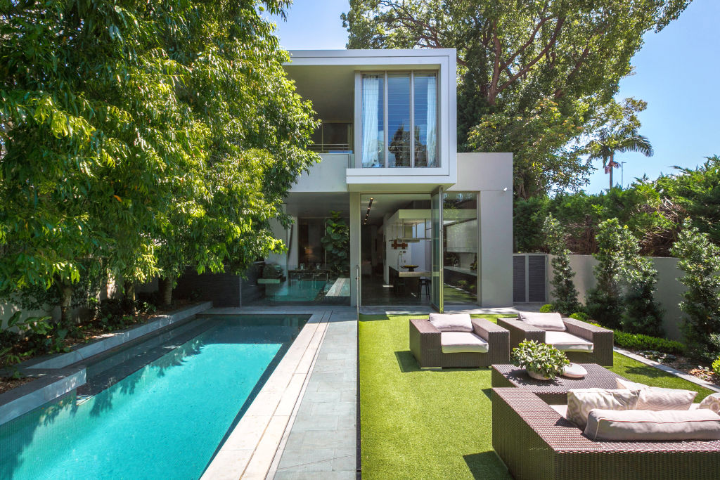 Clark Perkins and his wife Marguerite have found a buyer for their contemporary Bellevue Hill digs. Photo: Supplied