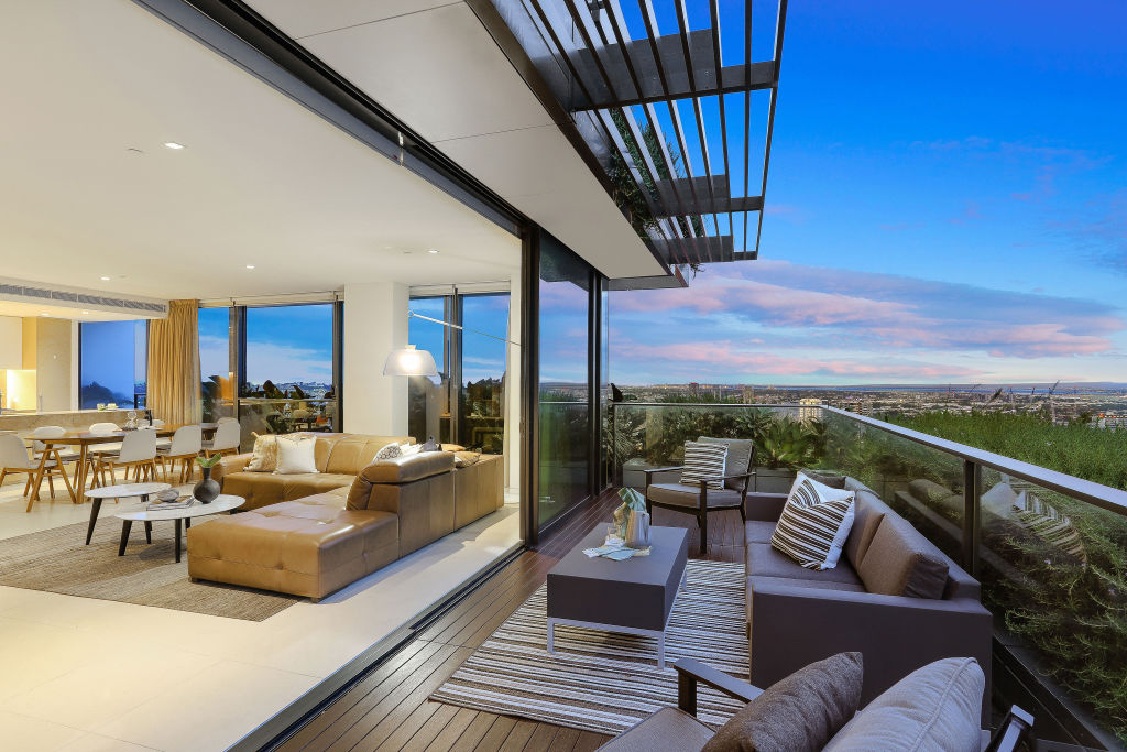 Property developer Qian Mai has put this Sky Penthouse in Chippendale up for grabs. Photo: Supplied