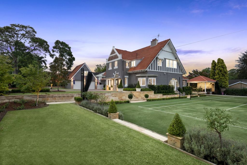 Kim Wheatley's Federation residence in Warrawee is for sale. Photo: Supplied