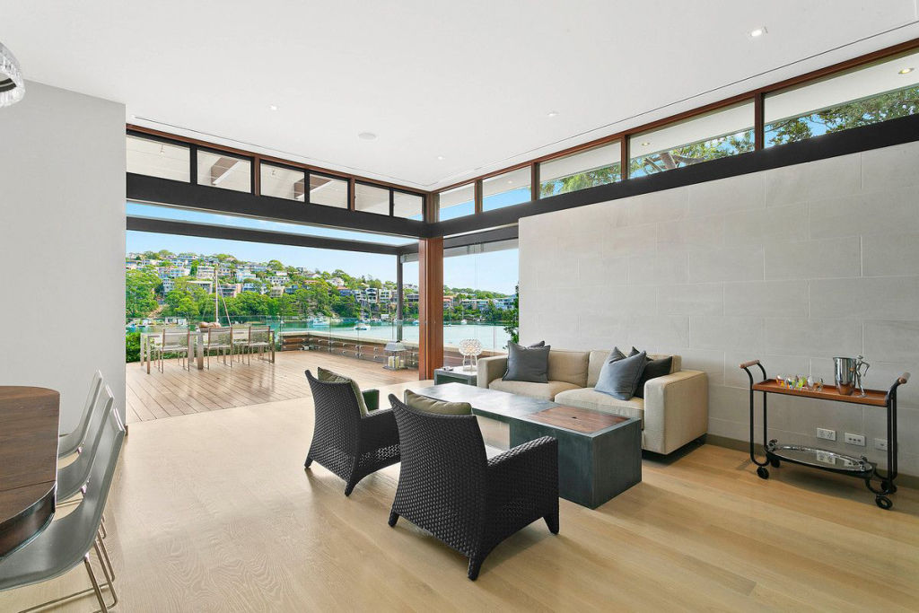 The Rendles have owned their Cremorne waterfront since 2007 when it last traded for $9.5 million. Photo: Supplied