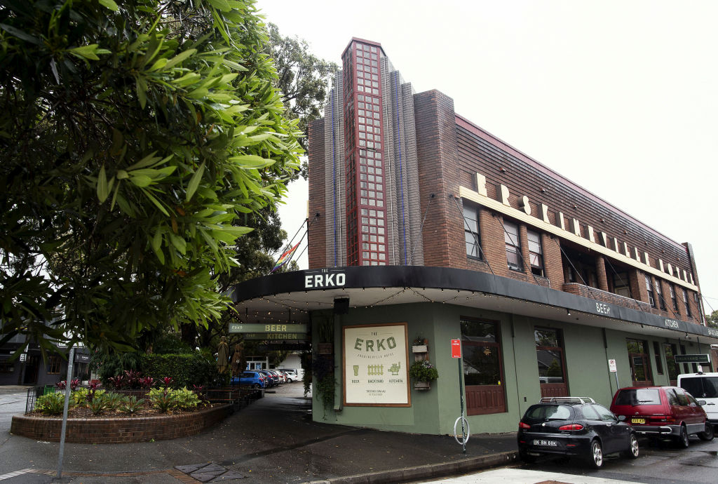 Erskineville, in Sydney's inner west, has the second lowest median house price within 10 kilometres of the Sydney CBD. Photo: Christopher Pearce.