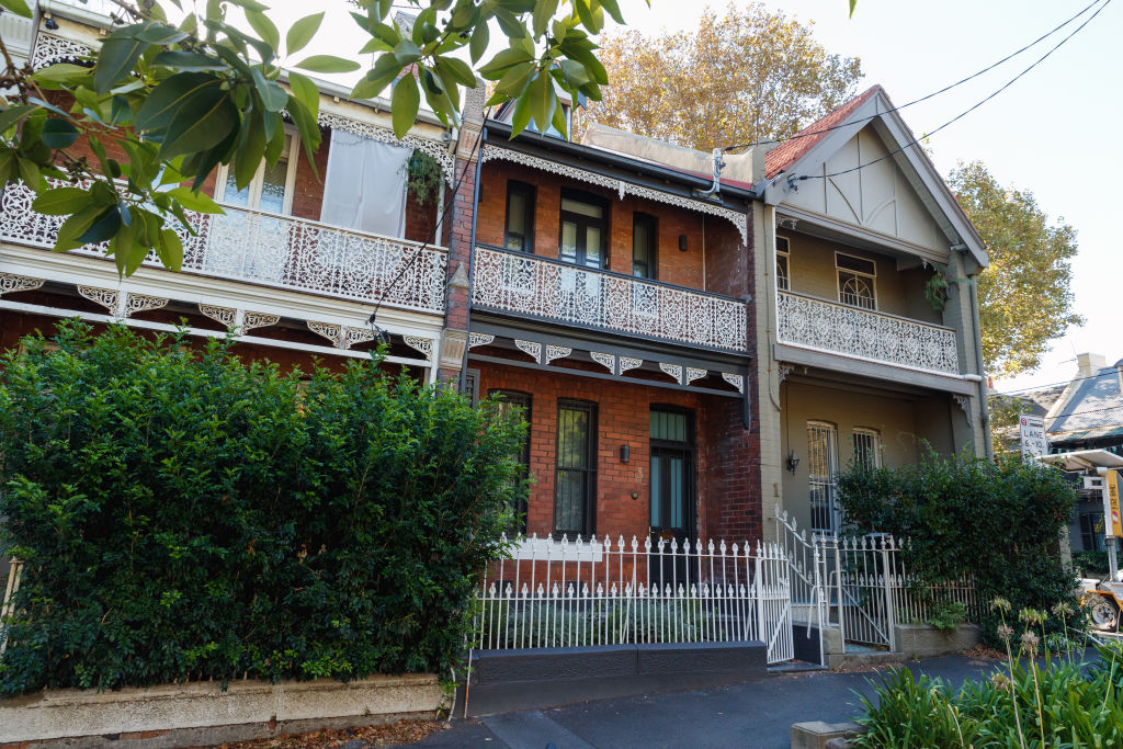 Terrace houses around Surry Hills and Paddington are also worth considering. Photo: Steven Woodburn