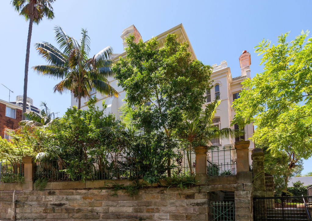 This Barncleuth Square home in Elizabeth Bay was once a backpackers' hostel. Photo: Supplied