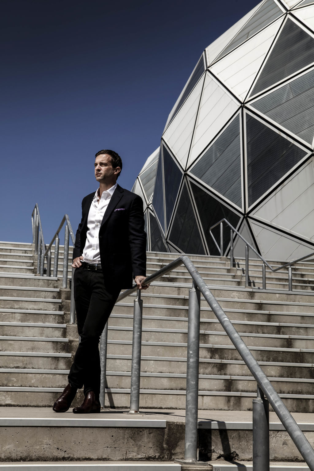 Dave Donaghy at AAMI Park. Photo Julian Kingma