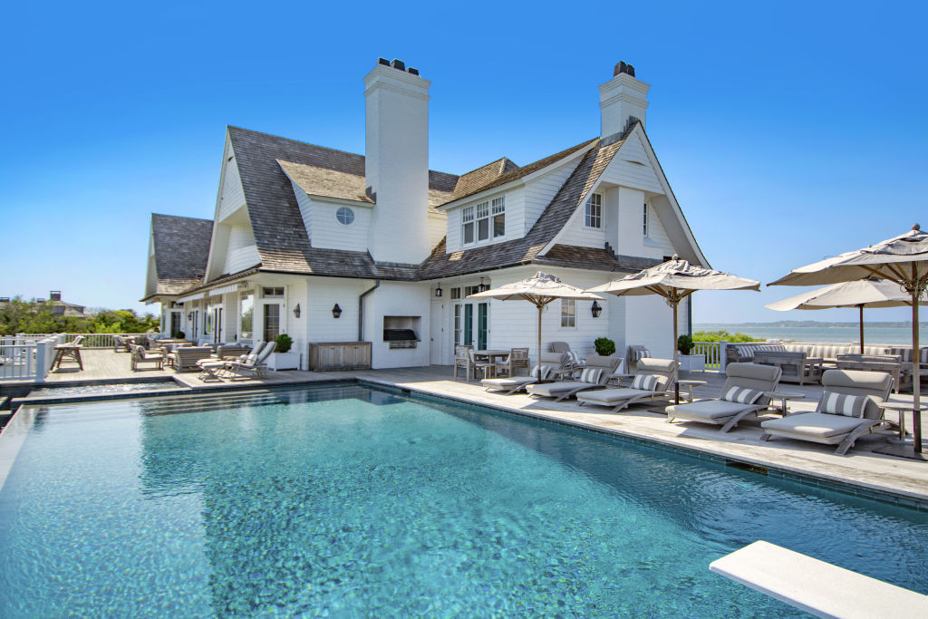 A Southampton beach residence that's for sale for about $76 million. Photo: Supplied