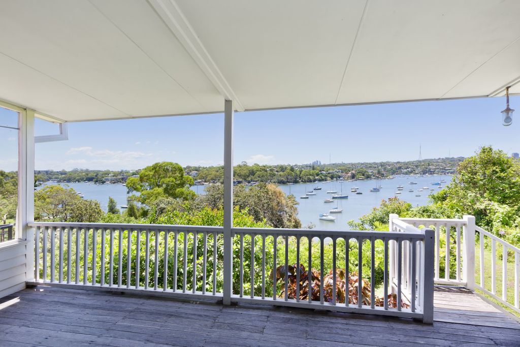 The four-bedroom home, at 82 Woolwich Road, with views of the Lane Cove River and the Longueville peninsula rocketed about $400,000 above reserve.