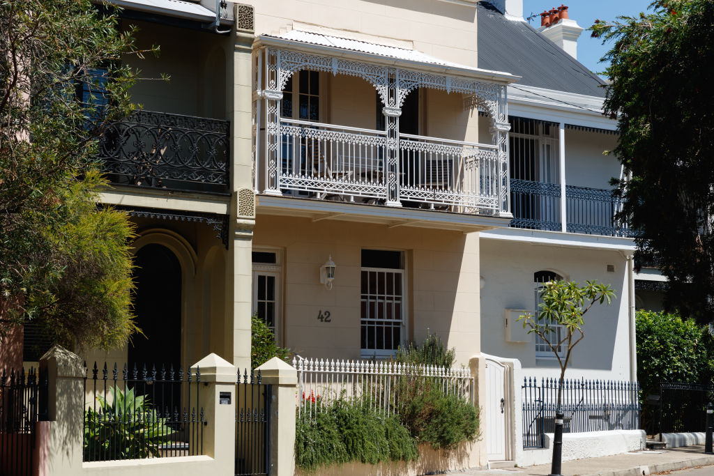 Most terraces that hit the market have been renovated. Photo: Steven Woodburn