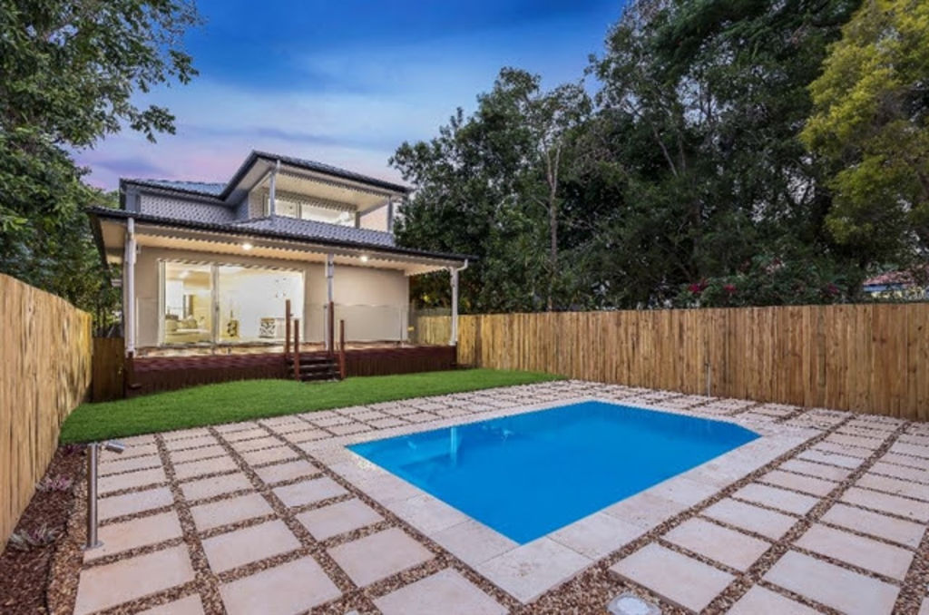 After: 50 Deighton Street, Dutton Park comes with a backyard and pool. Photo: Ray White Stones Corner
