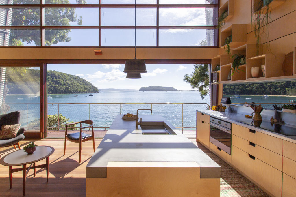 The quiet Sydney beach shack only accessible by boat