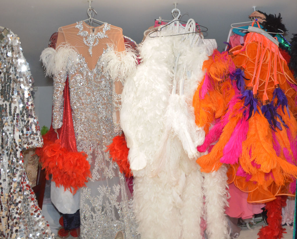 There are nearly 900 costumes in Rogers' collection.