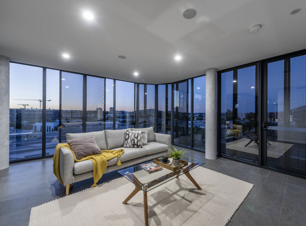 Penthouses and apartments with views will stand out in a crowded market.