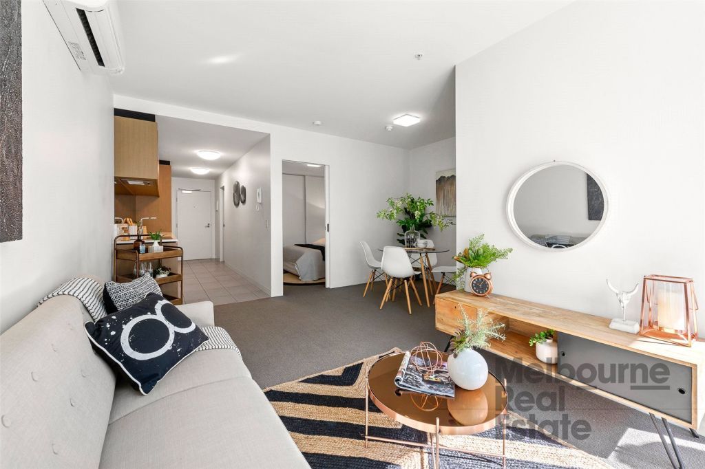 The apartment owned by Reg Ellery and his wife, 112/15 Clifton Street, Prahran. Photo: Melbourne Real Estate