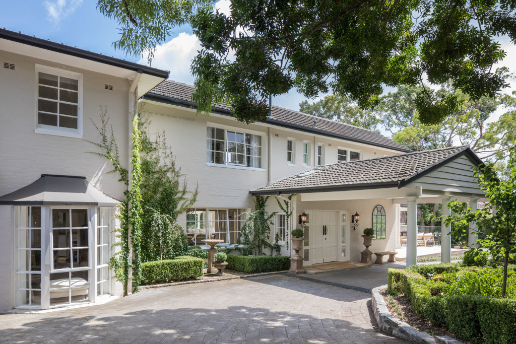 The Wahroonga home of bridal designer Lisa Gowing has been renovated throughout since she bought it. Photo: Supplied