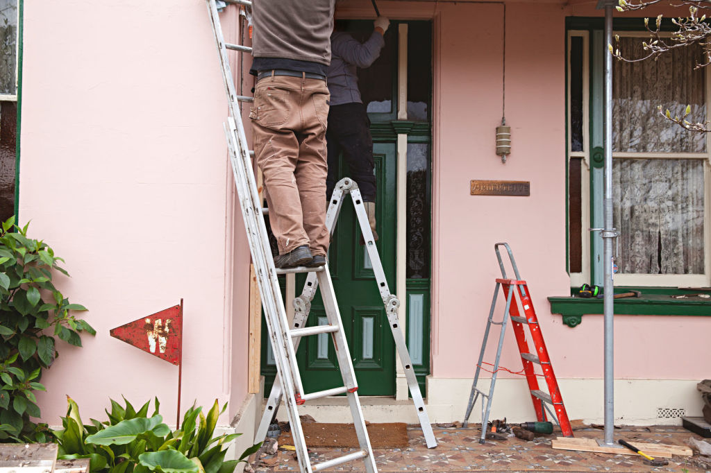 David Holmgren suggests redirecting roof water into useful areas on your property. Photo: Stocksy