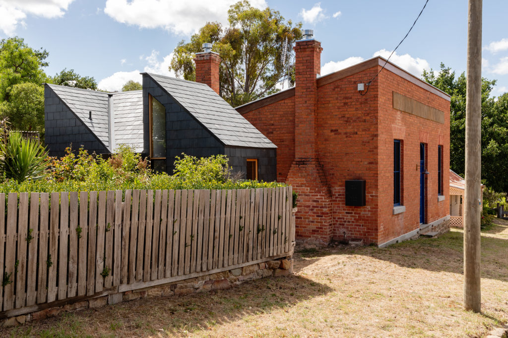 Attached to the side of the building is a new kitchen and bathroom. Photo: Trevor Mein