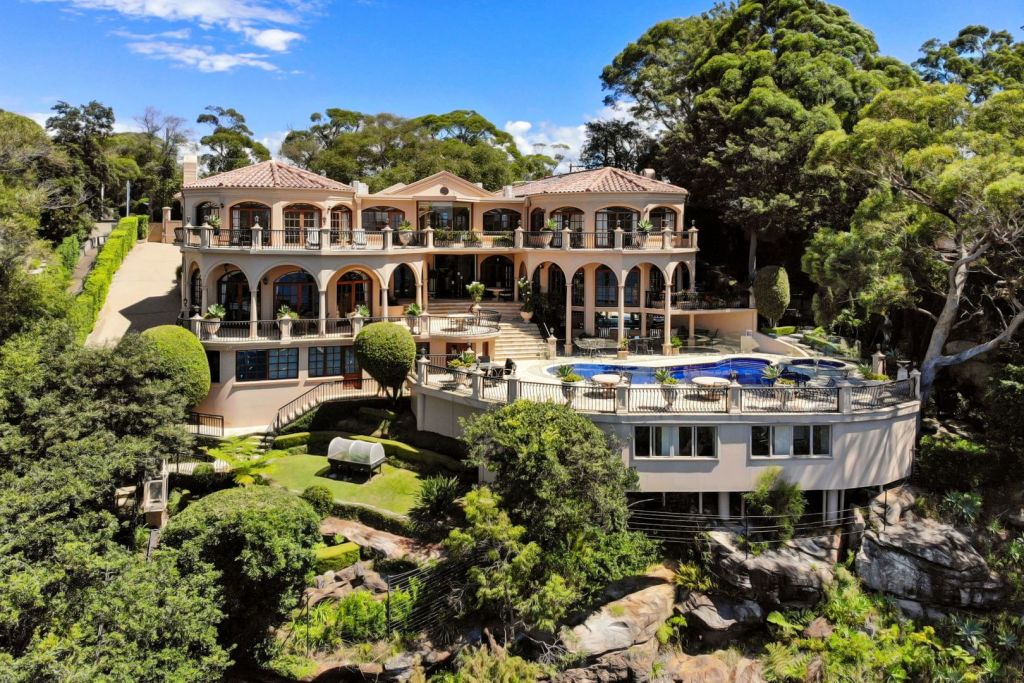 The Bayview mansion La Joie de Vivre traded for $10 million in 2003. Photo: Supplied
