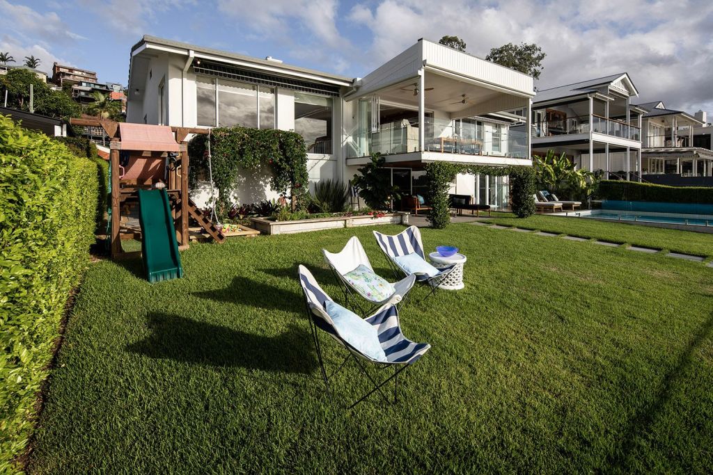 The beautiful grounds at 30 Wendell Street, Norman Park. Photo: Place Estate Agents Bulimba